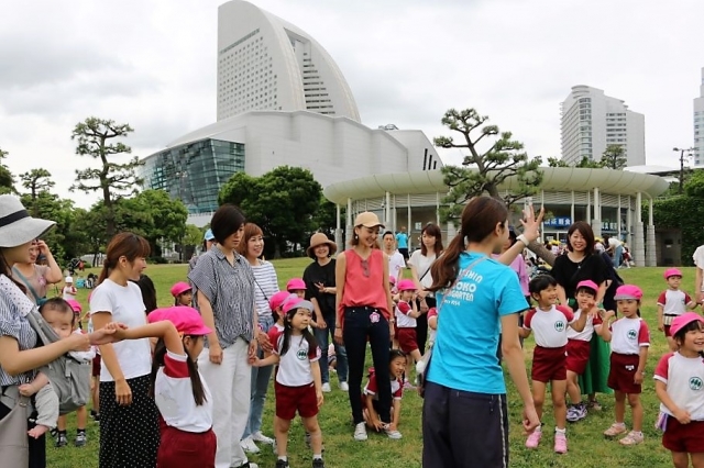 すぎのこ便り こいのぼりあがりました 杉之子幼稚園 すぎのこようちえん 横浜市西区