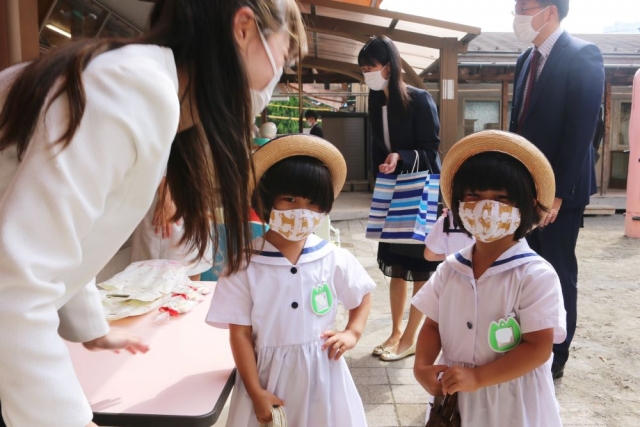 すぎのこ便り こいのぼりあがりました 杉之子幼稚園 すぎのこようちえん 横浜市西区